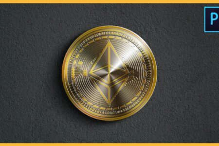 [ Photoshop Tutorial ] How To Create ETHEREUM COIN in Photoshop CC 2022