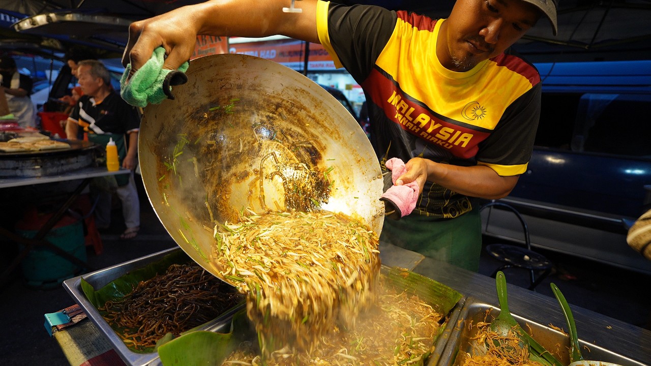 Malaysia Night Market Pasar Malam Ipoh Bercham Raya 霹雳州怡保夜市